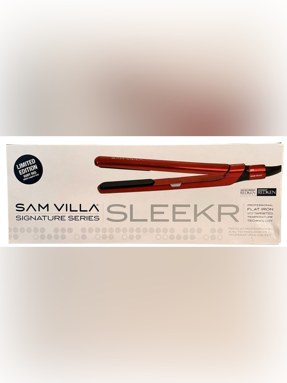 Red Flat Iron Hair Straightener